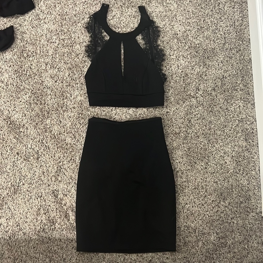 Lulus Black two piece